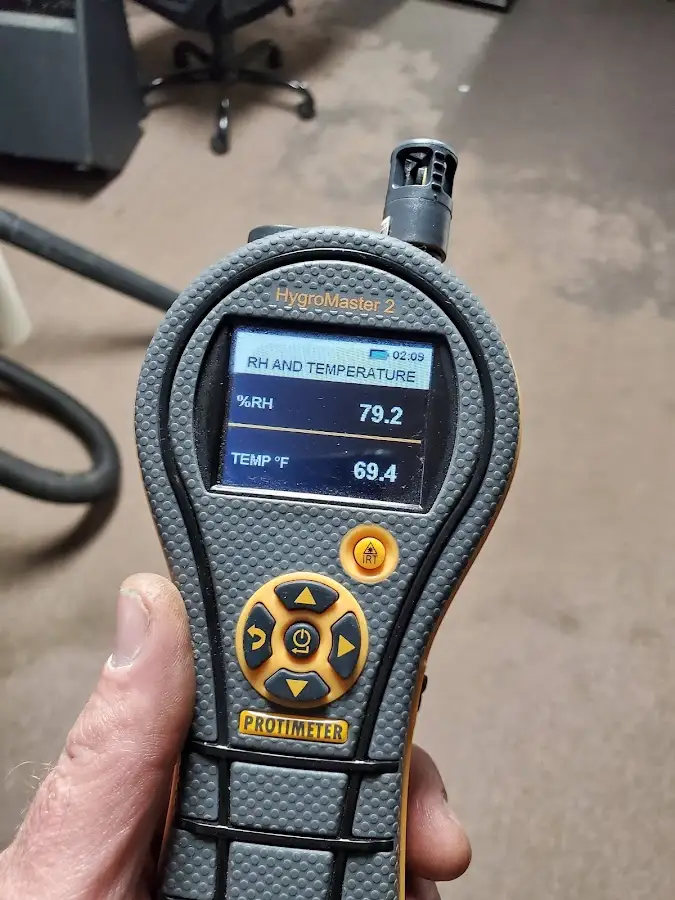 Moisture meter humidity assessment for Mold Remediation & Removal in Andover